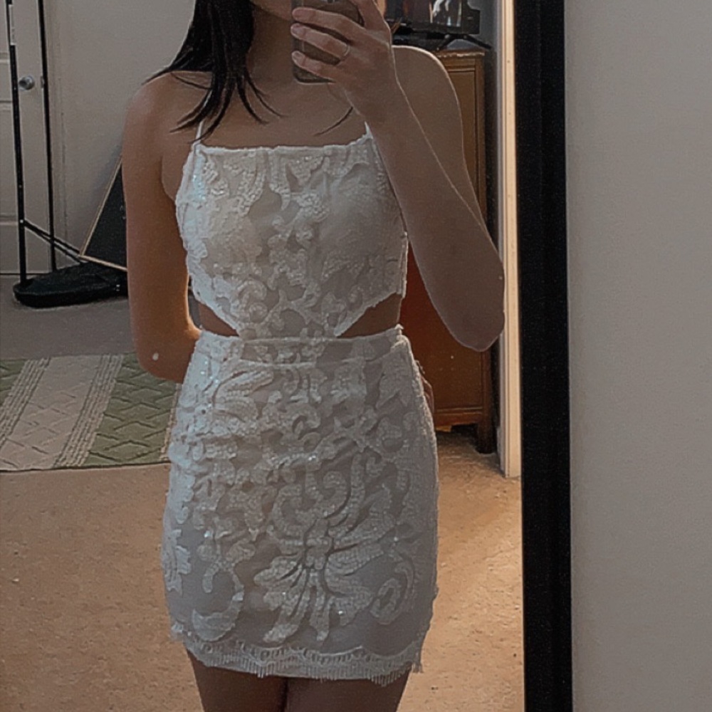 Lucy in the Sky Sequin Mini Dress